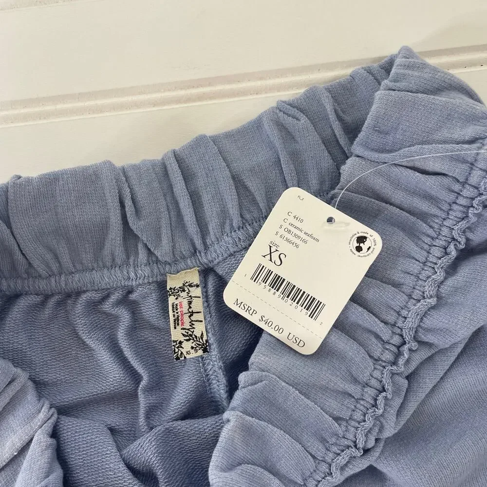 Free People Cozy Girl Distressed & The Way From Home Shorts Size XS